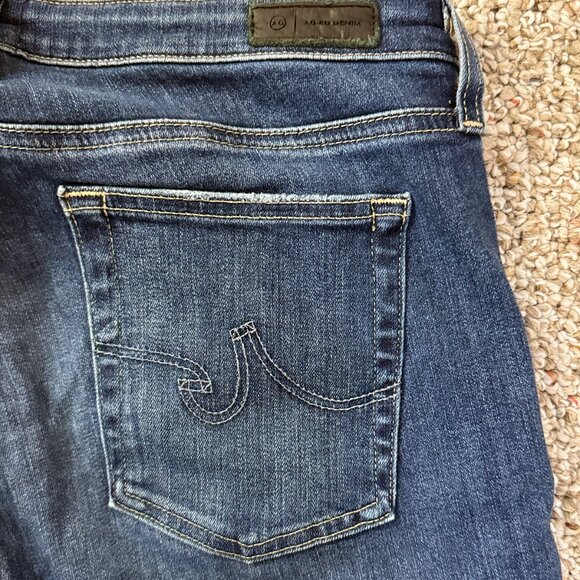 AG Adriano Goldschmied The Prima Cigarette Crop Jeans Size 31 - Picture 5 of 7
